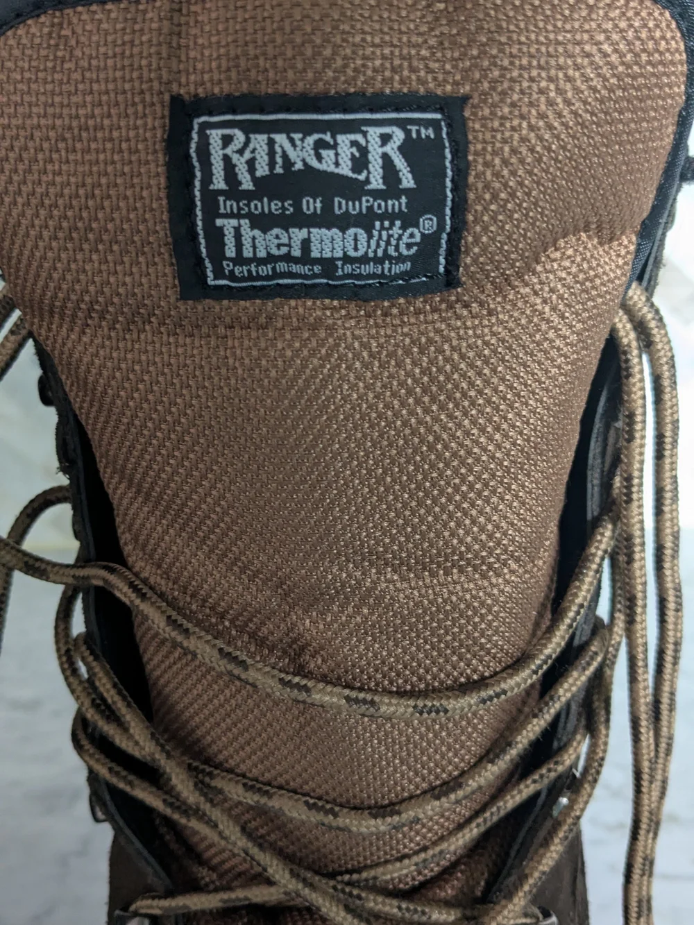 Men's Brown Waterproof Thermolite Winter Boots